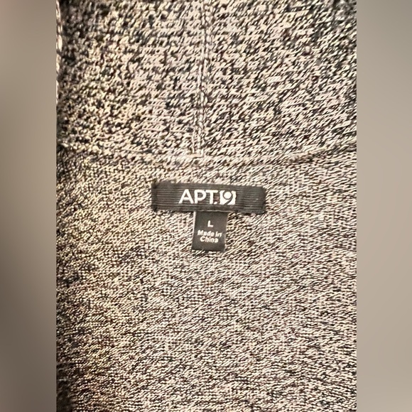 Apt 9 Large Gray Long Lightweight Cardigan/Sweater - Picture 4 of 6